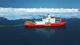 中国第38次南极考察队第二批队员搭乘“雪龙2”号今日起航