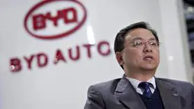 王传福退出比亚迪创芯材料公司法定代表人及董事长