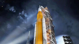 美国NASA对其新的登月火箭进行关键测试