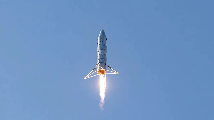 國內首次液體火箭公里級垂直起降飛行試驗成功