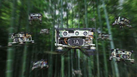 中国新技术让蜂群无人机自主钻树林，不靠GPS！