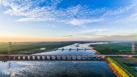 青岛市数字孪生大沽河项目系统平台上线试运行