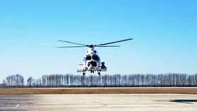 航空工业哈飞AC312E直升机完成航空遥感设备验证试飞