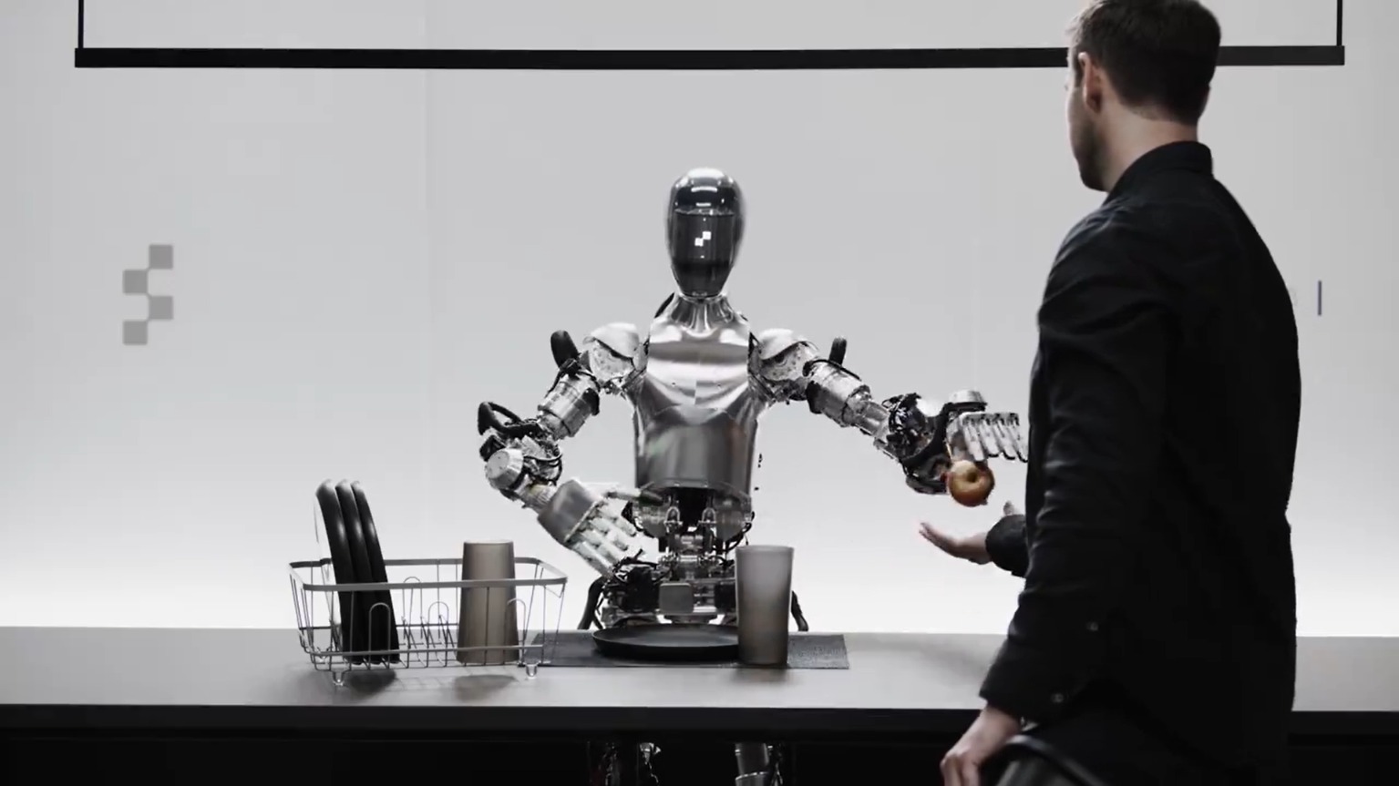 硅谷初创公司Figure Al发布人形机器人，可以和人类进行正常的完整对话