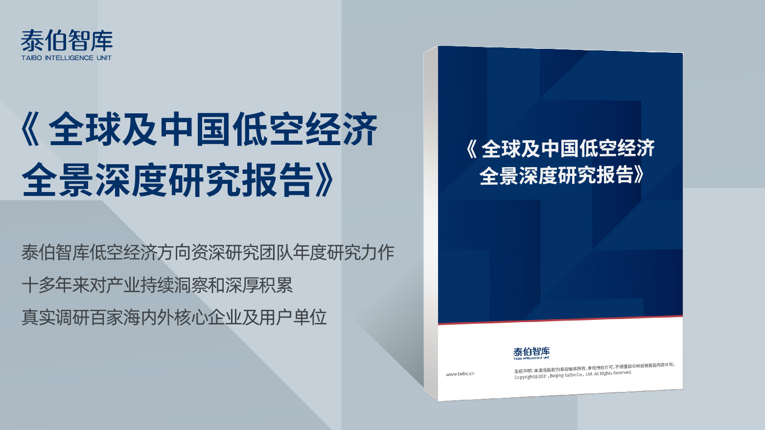 全球及中国低空经济全景深度研究报告（2024）