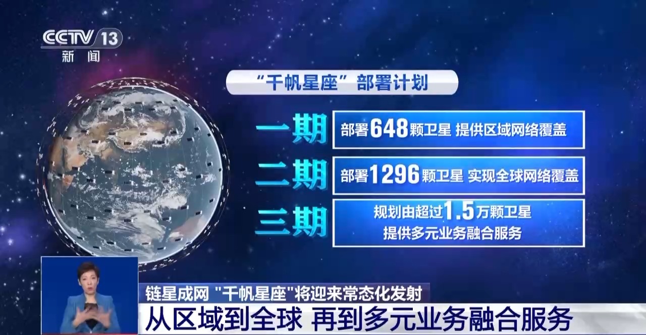 “千帆星座”將迎來常態(tài)化發(fā)射