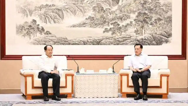 袁家軍胡衡華會(huì)見國家國防科工局局長單忠德一行