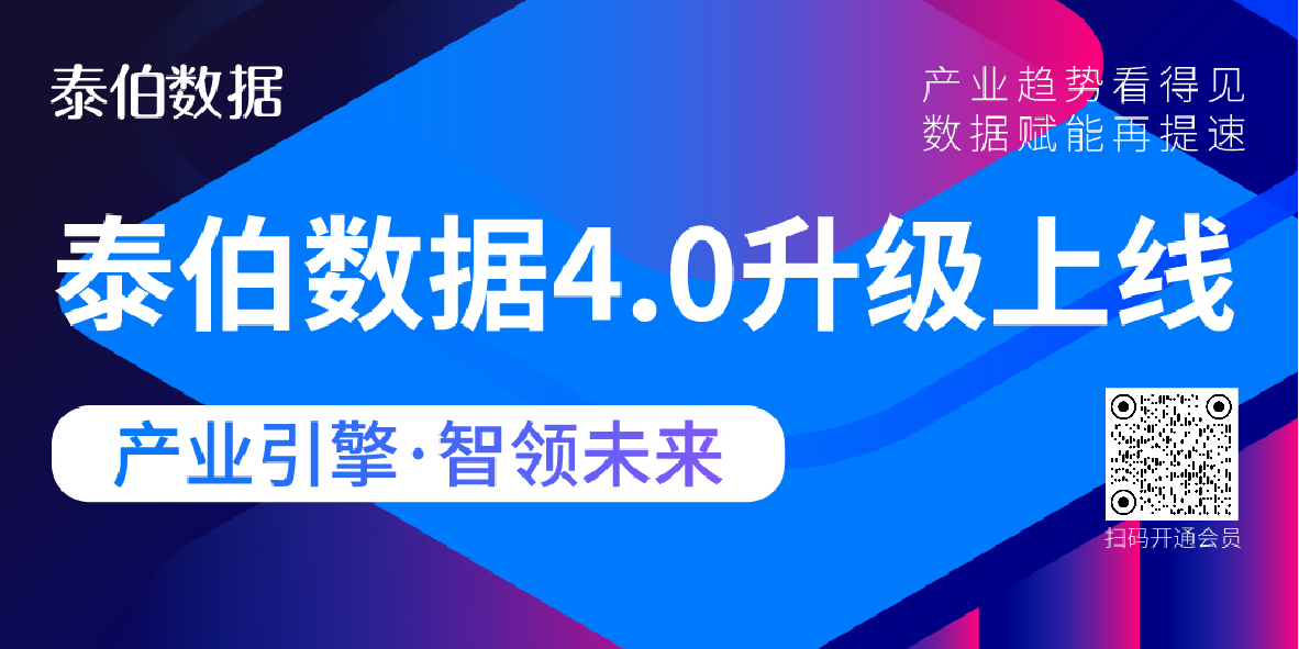 Taibo Data 4.0 Upgrade Online! Full coverage of data in six major fields, empowering industrial decision-making and upgrading