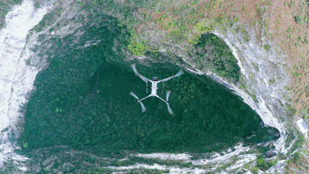 穿透“地球伤口”：禅思L3在乐业天坑群的极限测绘答卷