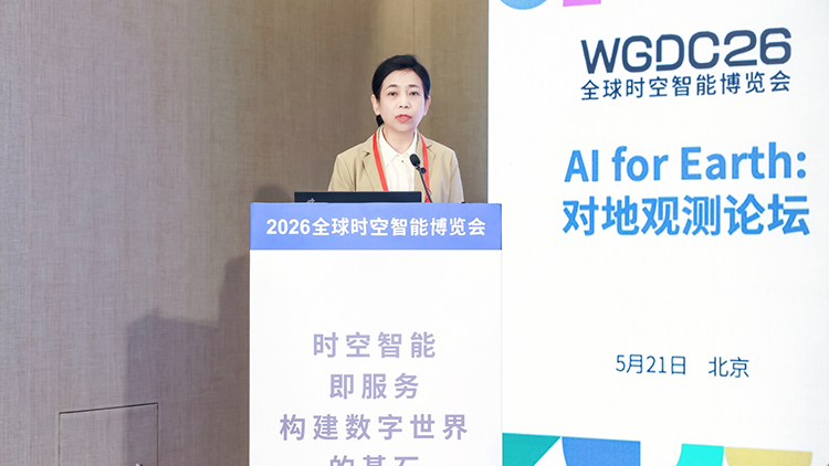 WGDC2026 | 赵文波：遥感数据成为AI的“超级输入”，可安全可控的将数据公开度提升至0.3米