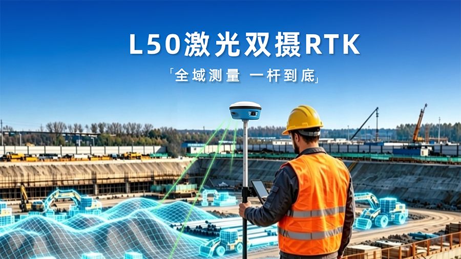 Breaking through the bottleneck of traditional measurement, Qianxun Position's new laser dual camera RTK heavyweight has been launched